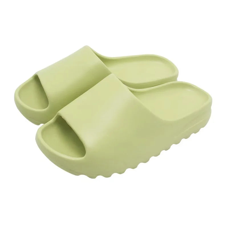 House Shoes Non-Slip thick Soft Platform Slide Sandals for Women Men Indoor Outdoor Shower Bathroom Slipper for Adult
