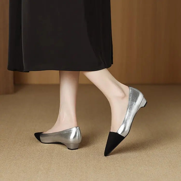 French ladies' high-heeled shoes fashion temperament shallow mouth elegant office women's shoes women's high heels