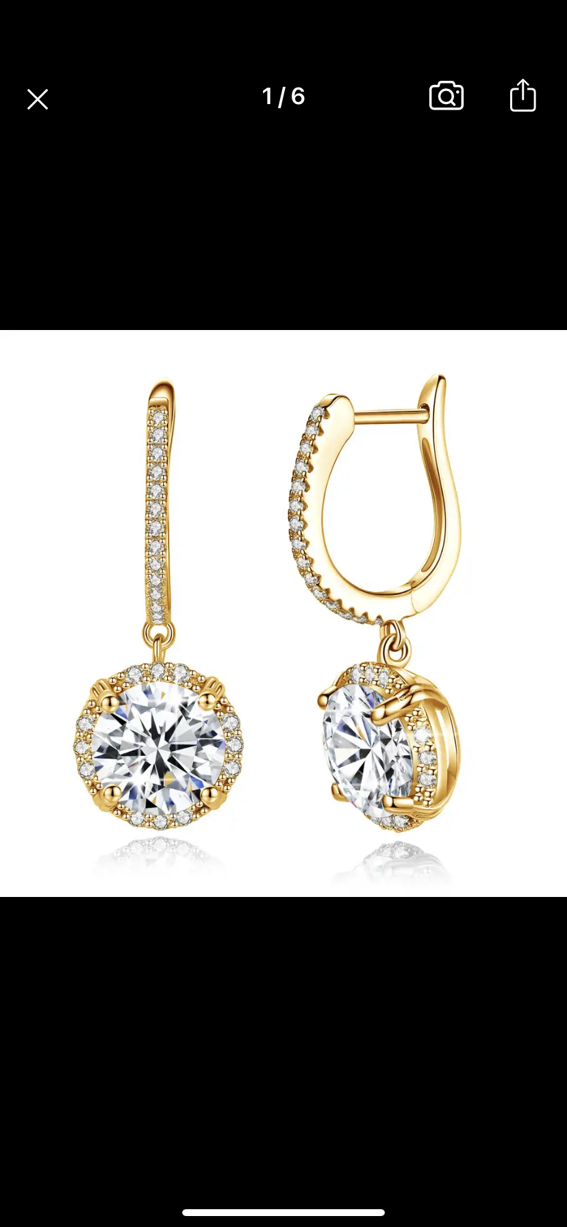Topclass 24C Gold Earrings