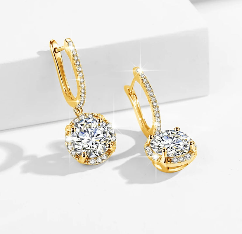 Topclass 24C Gold Earrings