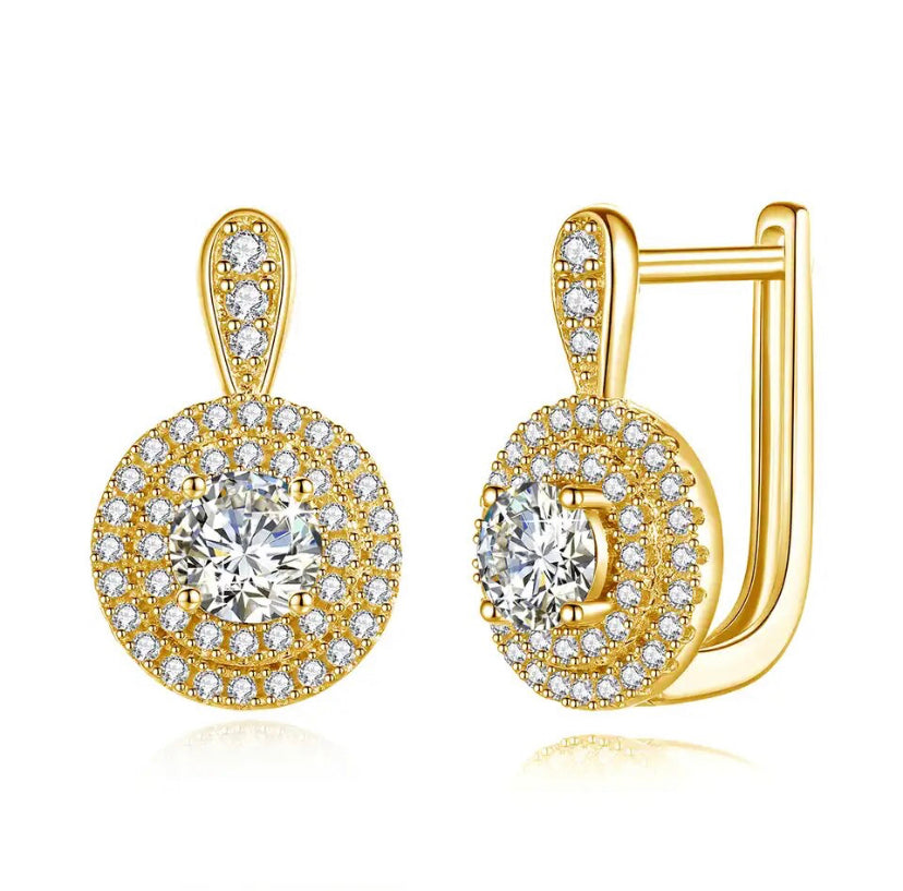 Topclass 24C Gold Earrings