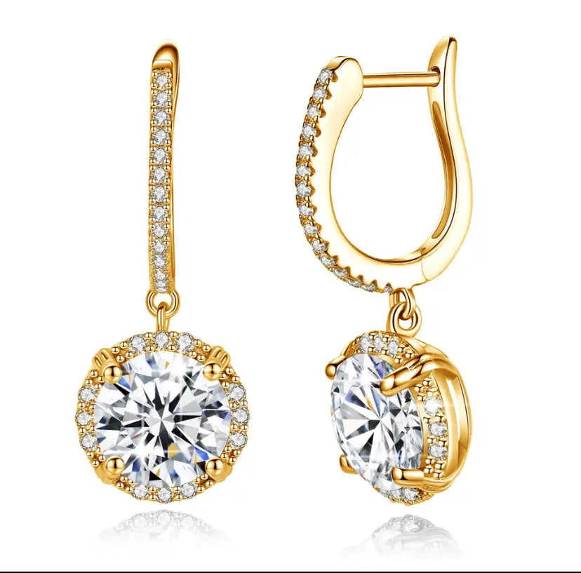 Topclass 24C Gold Earrings