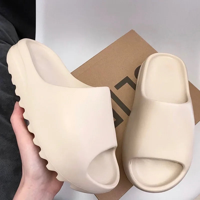 House Shoes Non-Slip thick Soft Platform Slide Sandals for Women Men Indoor Outdoor Shower Bathroom Slipper for Adult