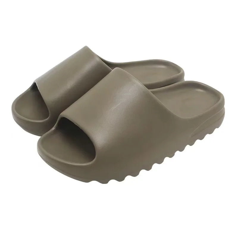House Shoes Non-Slip thick Soft Platform Slide Sandals for Women Men Indoor Outdoor Shower Bathroom Slipper for Adult