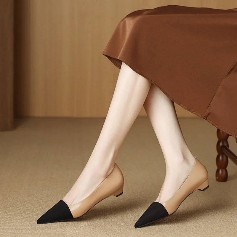 French ladies' high-heeled shoes fashion temperament shallow mouth elegant office women's shoes women's high heels